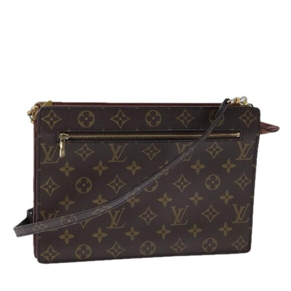 LOUIS VUITTON Monogram Angian Shoulder Bag M51205 LV Auth